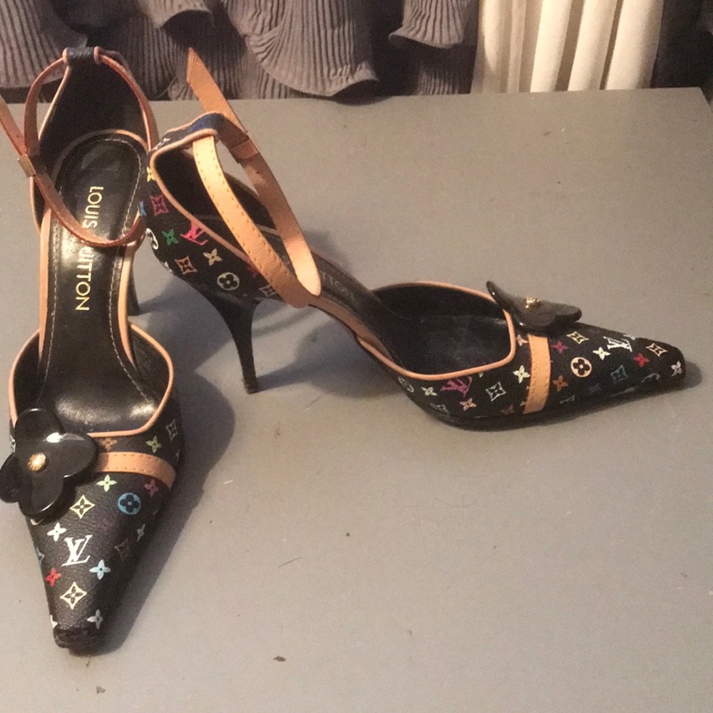 *Rare* Louis Vuitton/Takashi Murakami Mono Heels